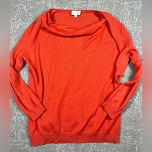 TSE 100% Cashmere Scoop Neck Light weight Sweater Womens Size M